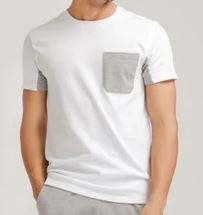 Unisex Custom Graphic Design Oversized Short Sleeve T-<b>Shirt</b> Low Price <b>Men's</b> Knitted Tees <b>with</b> <b>Pocket</b> Screen Printing - Product Image 2