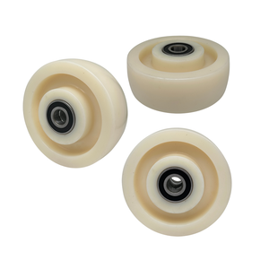 250mm MC <span class=keywords><strong>Nylon</strong></span> rad Nur mit Kugellagern Langlebige Polyamid PA-Lenkräder für Material transport geräte - Product Image 2