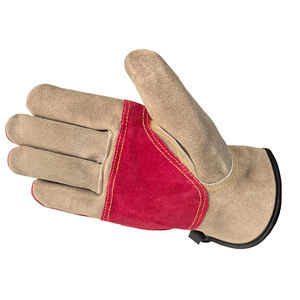 Guantes de trabajo de seguridad hechos de cuero de vaca ideales para soldadura de manejo de maquinaria y trabajo al aire libre - Product Image 5