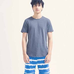 Américain Unisexe-Adulte Tri-Blend Crewneck Short Sleeve Track T-Shirt Custom Logo Own Design Solid Short Sleeve Custom Logo - Product Image 5