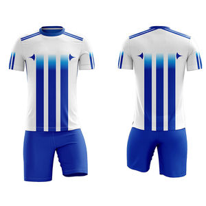 Uniforme de fútbol para hombre, camiseta y pantalones cortos personalizados, transpirable, de secado rápido, cómodo, conjunto de ropa deportiva para entrenamiento de fútbol - Product Image 1