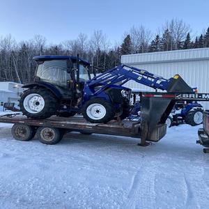 Lovol รถแทรกเตอร์504ทนทานสำหรับการทำฟาร์มรถแทรกเตอร์รถแทรกเตอร์ที่ใช้พลังงานและบำรุงรักษาง่าย - Product Image 1