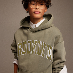 Jersey de poliéster para hombre peso pesado venta al por mayor oversize streetwear sudaderas con capucha para hombre - Product Image 6