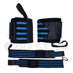 สายรัดข้อมือนีโอพรีน20คู่สำหรับออกกำลังกายออกกำลังกายออกกำลังกายโลโก้ตามสั่ง - Product Image 1