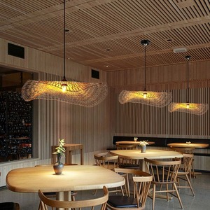 Wholesale Handicraft Wooden Wicker Lampshade <b>Bamboo</b> Lampshade Natural Pendant <b>Light</b> Home Decoration From Vietnam - Product Image 4