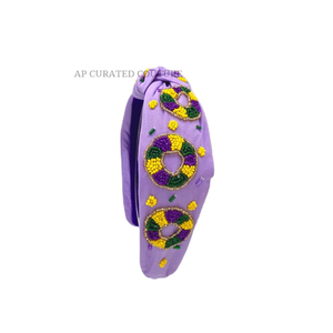 Diadema de Mardi Gras con cuentas 2025 | Accesorio de cabeza de disfraz de fiesta OEM | Proveedor indio | Diseño personalizado disponible - Product Image 3