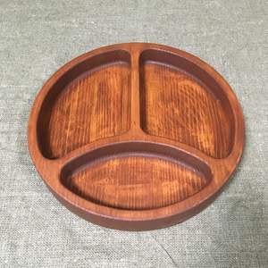 Nouvel arrivage Assiette de service aux fruits Offre Spéciale chrétien Assiette de service aux fruits en bois d'acacia Assiette de vaisselle pour servir les fruits secs - Product Image 2