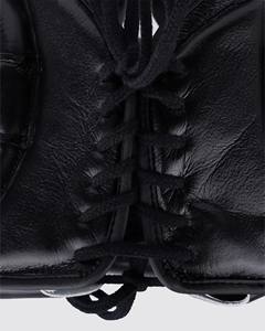 Protector de cabeza de protección de boxeo profesional Protector de cabeza de boxeo de media cara con logotipo personalizado de cuero genuino de calidad superior. - Product Image 5