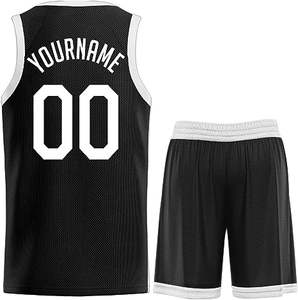 Uniformes de Baloncesto Sublimados Personalizados al por Mayor, Conjunto de Uniforme Deportivo Transpirable para Entrenamiento de Verano, Logotipo Personalizado, 100% Poliéster - Product Image 5