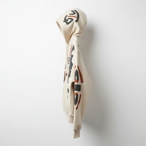 Sweat à capuche pour femme, poids lourd, 500 g/m², en molleton de coton, délavé à l'acide, imprimé en relief 3D, graphique, délavé, crop top, pull, streetwear, doublé - Product Image 4