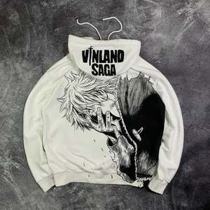 เสื้อฮู้ดสวมหัวสำหรับใส่ได้ทั้งชายและหญิงผ้าคอตตอน450GSM ลายหน้าจอแนวสตรีท - Product Image 4