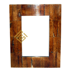 Marco de fotos de hueso de cuerno más vendido de alta calidad resina madera diseño personalizado precio al por mayor producto artículo hecho a mano indio - Product Image 2