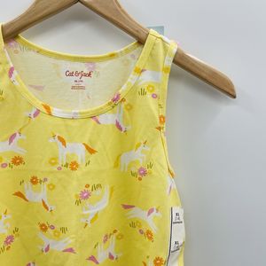 Canotta Gialla Comoda per Ragazze Cat & Jack, Taglia XL, Vestibilità Rilassata - Product Image 2