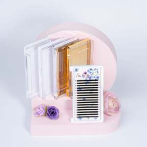 50% de réduction Vietnam Private Label Wholesale Volume Lash Extensions Cils individuels PBT Cachemire Soie Matériel Cils naturels - Product Image 1