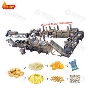 Approvisionnement direct d'usine ligne de production de frites baixin ligne de production de frites ligne de production de chips de pomme de terre surgelées - Product Image 1