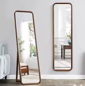 Nueva llegada elegante Marco de espejo de pie de madera diseñado para mejorar espacios pequeños con funcional por Azora Industries - Product Image 5