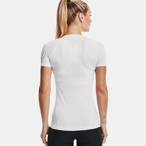 Camisetas de Yoga de manga corta de compresión personalizadas para mujer/ropa deportiva transpirable para Fitness Yoga camisetas deportivas de compresión para correr - Product Image 2