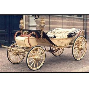 Royal Buggy pour les fonctions de mariage Mariage indien Calèche tirée par des chevaux Royal Fabricant de calèches tirées par des chevaux - Product Image 1