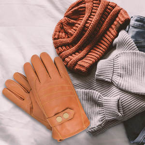 Meilleures ventes Gants en cuir tendance de taille adulte Vêtements décontractés de haute qualité pour les fêtes en plein air et les voyages en hiver - Product Image 6