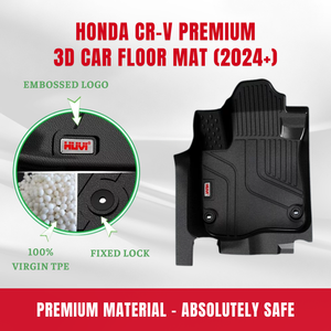 Tapis de sol de voiture pour CR-V 2024 7-Seater Custom OEM TPE Slip Resistant Quick Drying Stain Proof All Weather Vacuum-Friendly - Product Image 5