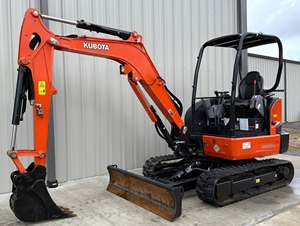 รถขุดขนาดเล็ก POWER KX033-4 กำลัง 24 แรงม้า เครื่องยนต์ดีเซล ความจุบุ้งกี๋ 0.06 ลูกบาศก์เมตร สำหรับงานก่อสร้าง ประสิทธิภาพสูง พร้อมระบบป้องกันการพลิกคว่ำ (ROPS) และสปริง - Product Image 4