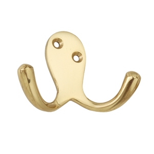 Laiton massif mural patère écharpe sac à main porte-clés de rangement matériel décoratif avec finition unie vente en gros - Product Image 5