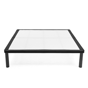 Rondure ffu Nhà Máy Tùy Chỉnh Bán Bọc Kim Loại Giường Nữ Hoàng Kích Thước Kim Loại Gấp Khung Giường Với Vải Bao Phủ Kim Loại Khung Giường - Product Image 2