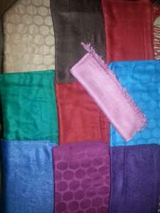 Jacquard Pasley Flower Self Design Solid Viscose <b>Pashmina</b> <b>Shawl</b> Spring Season Traditional Scarf & <b>Shawl</b> - Product Image 6