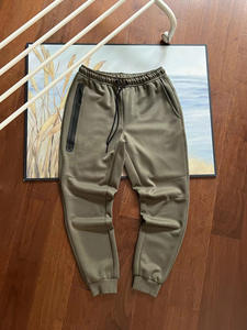 Pantalones Deportivos Casuales para Hombre, 100% Algodón Transpirable, Multicolores, Rectos, Antibolitas, Felpa, Ajuste Holgado, Cordón Ajustable, Cierre Lateral - Product Image 5