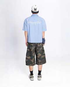 เสื้อเชิ้ตแขนสั้นผ้าฝ้าย100% สำหรับผู้ชายผู้หญิงเสื้อผ้าเวียดนามผลิตในเวียดนาม - Product Image 4