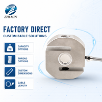 30kg~5t C3 IP67 S-Typ Wägezelle Zug-Druck-Kraftsensor für Trichterwaage, Materialprüfung und Drahtseilüberwachung