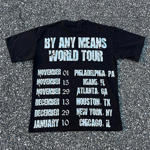 Tissu durable résistant aux coutures et à la décoloration Matériau respectueux de la peau adapté à toutes les saisons Fournisseur de t-shirts en gros en vrac - Product Image 6