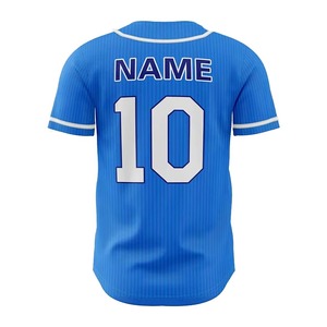 Nouvel uniforme de baseball imprimé par sublimation personnalisé OEM Uniforme de baseball de bonne qualité pour hommes - Product Image 4