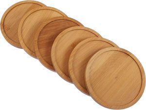 Posavasos de nogal cuadrado clásico, textura de madera Natural pura, decoración ecológica hecha a mano para mesas de comedor, oficina, artesanías HF - Product Image 5