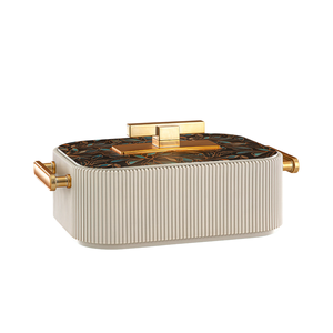 Olla de Metal Moderna y Ecológica Personalizada, Olla Caliente Aislada con Tapa, Calentador de Alimentos, Regalos para el Hogar, Hoteles y Villas - Product Image 5