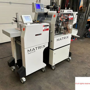 Machine de plastification thermique entièrement automatique Matrix MX-370P 2018 avec alimentateur Omni à vendre - Plastification thermique recto simple - Product Image 1
