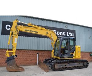 Excavatrices New Holland d'occasion, poids opérationnel de 1000 tonnes, capacité de la benne de 5 mètres cubes, composants principaux du moteur, de la pompe à engrenages et du PLC - Product Image 6