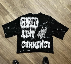 T-shirts Boxy courts pour hommes de haute qualité personnalisés lourds 100% coton lavé Gym presse à chaud impression fabricant direct - Product Image 5