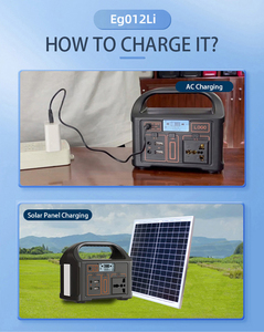 Station d'alimentation portable 100W 76.8Wh, système de stockage d'énergie avec ports DC, USB, AC, alimentation compacte pour la maison, les situations d'urgence et le camping - Product Image 6