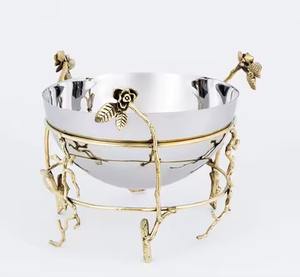 Tazón de Metal para Dátiles, Artículos Increíbles para Ramadán y la Temporada Festiva, Nuevo Diseño - Product Image 4