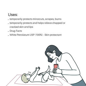 100% Pure Petroleum Jelly Haute Qualité Hydratant Pour La Peau Huile De Protection Hydratante Corps Huile Pour Les Lèvres Avantages De Guérison Mini Vente En Gros - Product Image 4