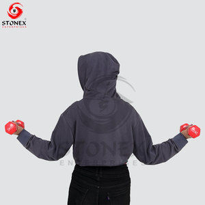 Sudadera con Capucha de Algodón para Mujer, Tejido Suave de Primera Calidad, Informal, para Moda Urbana, Boutiques y Marcas de Venta en Línea - Product Image 2