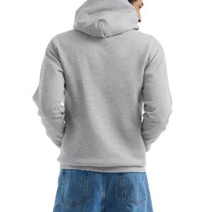 Streetwear moda 450gsm 100% algodón sudaderas con capucha de gran tamaño para hombres pulóver en blanco Casual en blanco sudaderas con capucha y sudaderas para hombres - Product Image 5