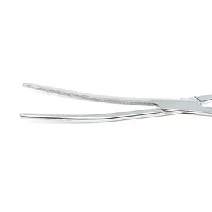 2 uds fórceps rectos y curvos Rochester Pean fórceps quirúrgicos de acero inoxidable de 9,5 pulgadas fórceps médicos - Product Image 6