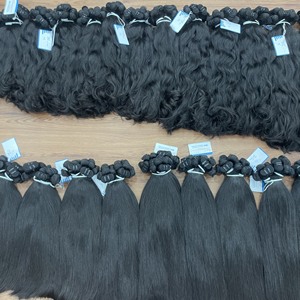 สินค้ายอดนิยม 100% ดิบเวียดนามต่อผมมนุษย์ผมหยักธรรมชาติที่ยังไม่ได้มีการแปรรูปไม่มีสารเคมีซุปเปอร์ซิลค์กี้พร้อมส่ง - Product Image 6