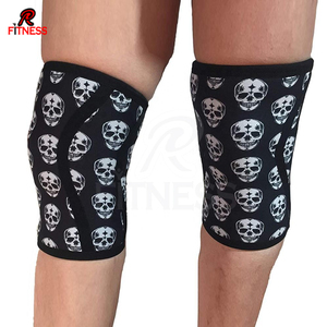 Soporte de Rodilla de Neopreno de 7mm, Resistente, Transpirable y de Compresión, para Fisicoculturismo y Levantamiento de Pesas - Product Image 4