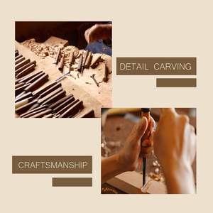 Ensemble de 9 bols en fil de bois avec grand distributeur de crochets en métal et bols de rangement pour le tricot, l'artisanat et les cadeaux. - Product Image 3