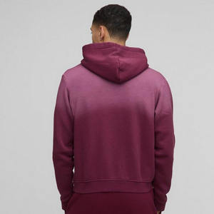 Venta al por mayor de color sólido con capucha Casual Hombres con capucha de manga larga de gran tamaño Hombres Sudadera con capucha Jersey de punto de los hombres - Product Image 4