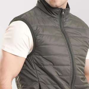 Chaleco Acolchado de Buena Calidad para Hombre, Cálido para Invierno, Relleno 100% Poliéster, Color Personalizado, Logotipo, Informal, Secado Rápido, Transpirable - Product Image 5