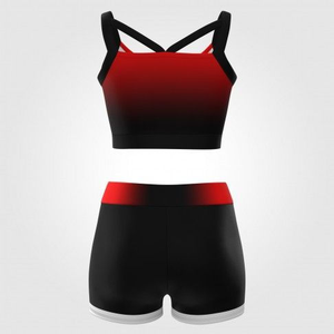 Uniforme de Porristas, Ropa Deportiva Profesional, Uniforme de Porristas Elástico, Ropa Deportiva para Baile - Product Image 2